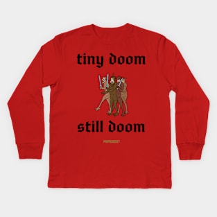 TINY DOOM Kids Long Sleeve T-Shirt